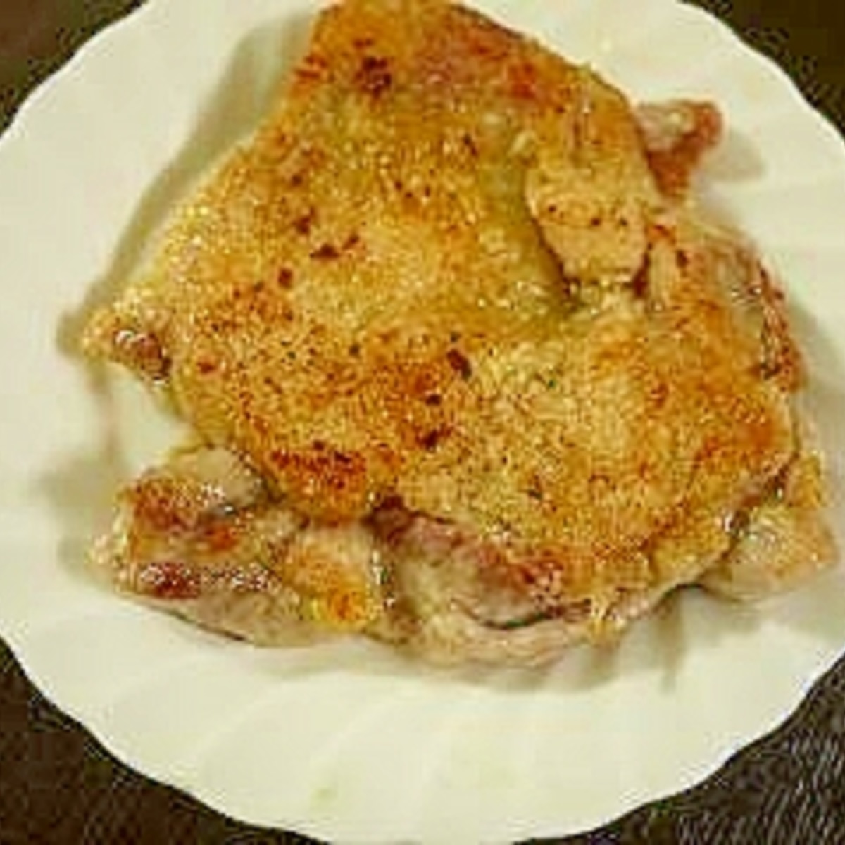 皮がパリパリ フライパンでグリルチキン レシピ 作り方 By ブタコマ 楽天レシピ